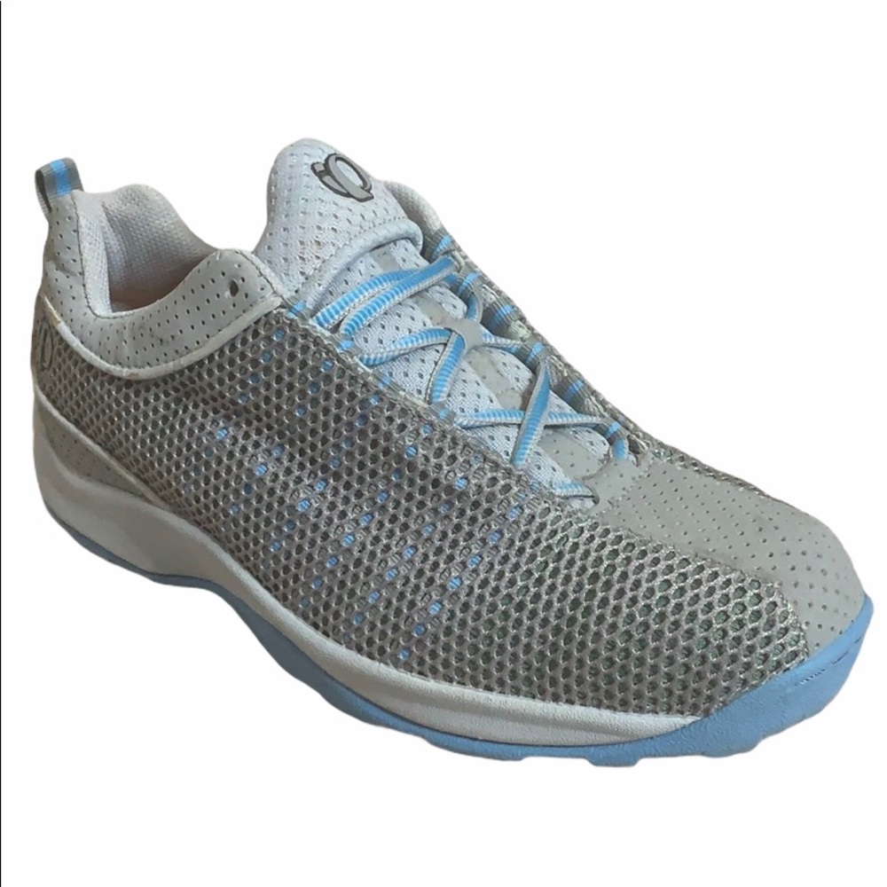Pear Izumi womens Sz 40 cycling blue gray sneakers